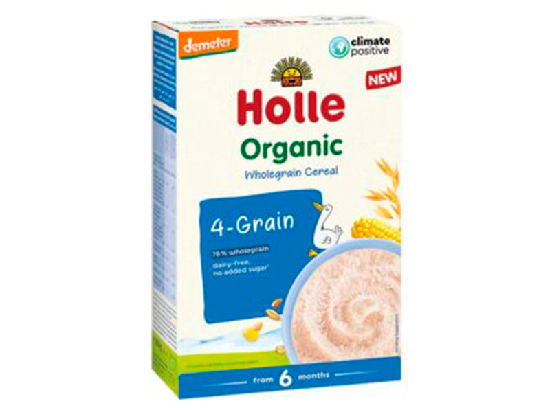 Holle Organic terci 4 cereale (6 luni+) 250g