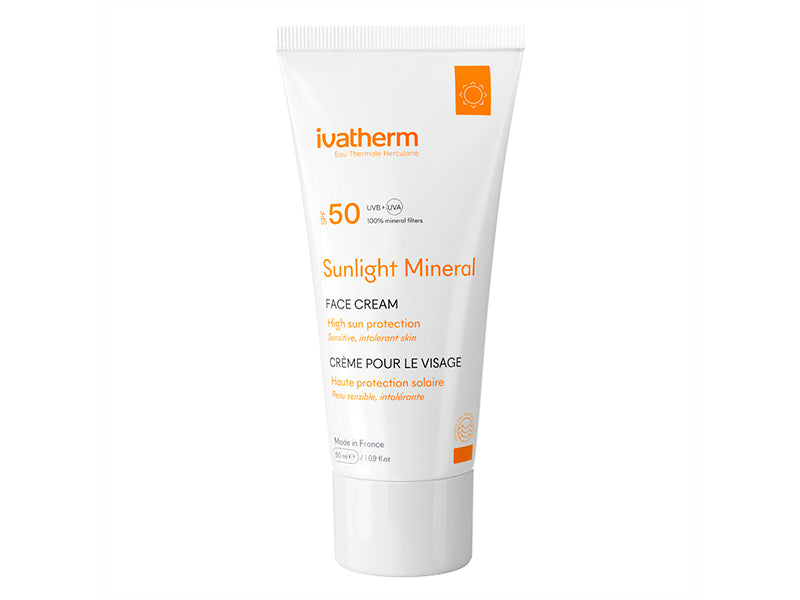 Ivatherm Sunlight Mineral crema de fata SPF 50+