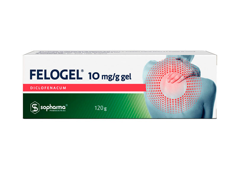 Felogel 10mg/g gel 120g