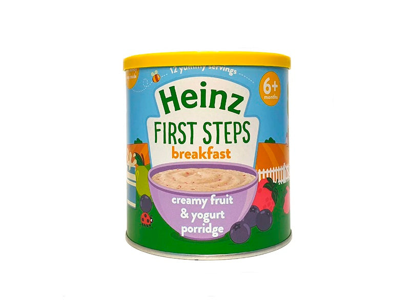 Heinz Terci First Steps Cereale, Fructe, Iaurt (6 luni) 240g