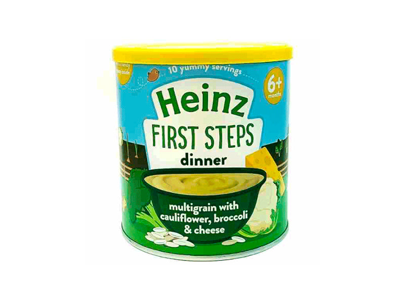 Heinz Terci First Steps Cereale, Conopida, Broccoli, Cascaval (6 luni) 200g