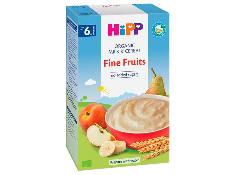 Hipp 3141 Terci cu lapte Fructe fine 250g