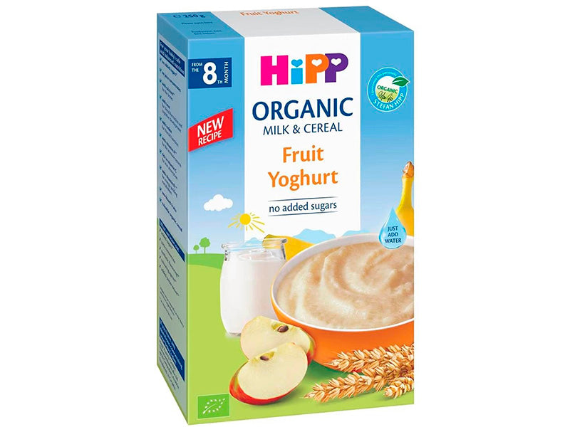 Hipp 3311 Terci cu lapte Fructe iaurt 250g