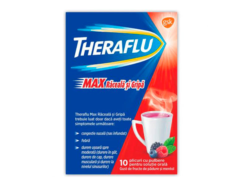 TheraFlu MAX Raceala si Gripa pulb/sol.orala