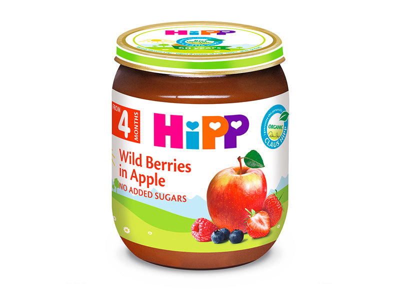 Hipp 4203 Pireu Mere Fructe de padure 125g