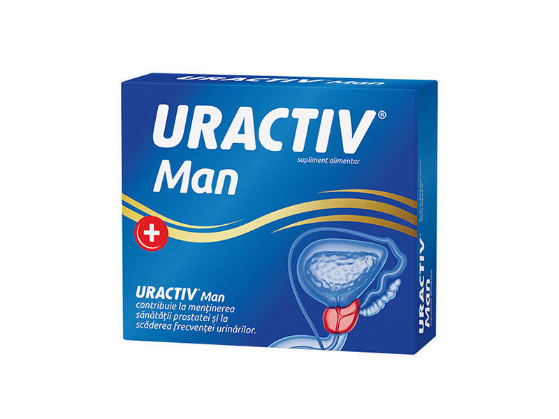 Uractiv Man caps.+Servetele cadou