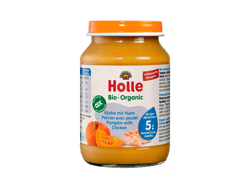 Holle Organic Piure de pui cu dovleac