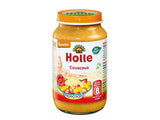 Holle piure de pui, gris, rosii, morcovi, fenicul Couscous (8m+) 220g