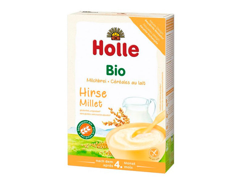 Holle Organic terci cu lapte de mei (6 luni+) 250g new