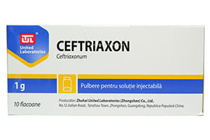 Ceftriaxon 1g pulb.sol.inj.