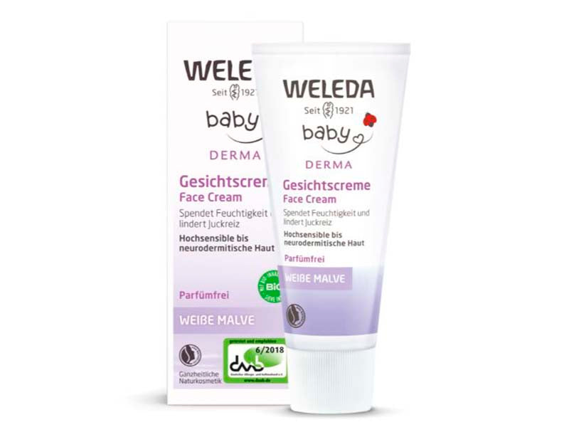 Weleda Baby Crema faciala cu nalba alba 50ml