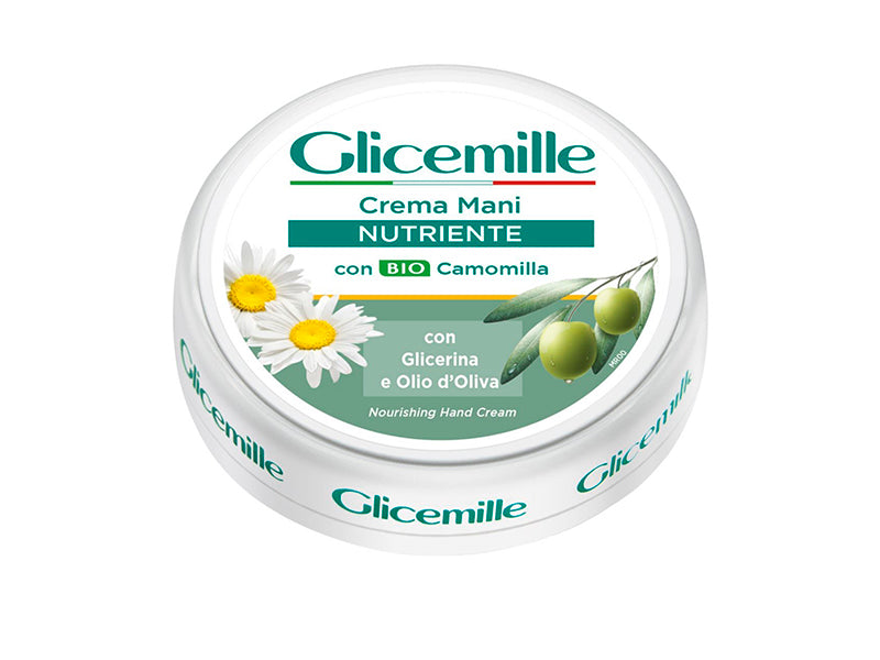 Glicemille Crema pt miini hranitoare cu Glicerina, Musetel si Ulei de Masline 100 ml (borcan)