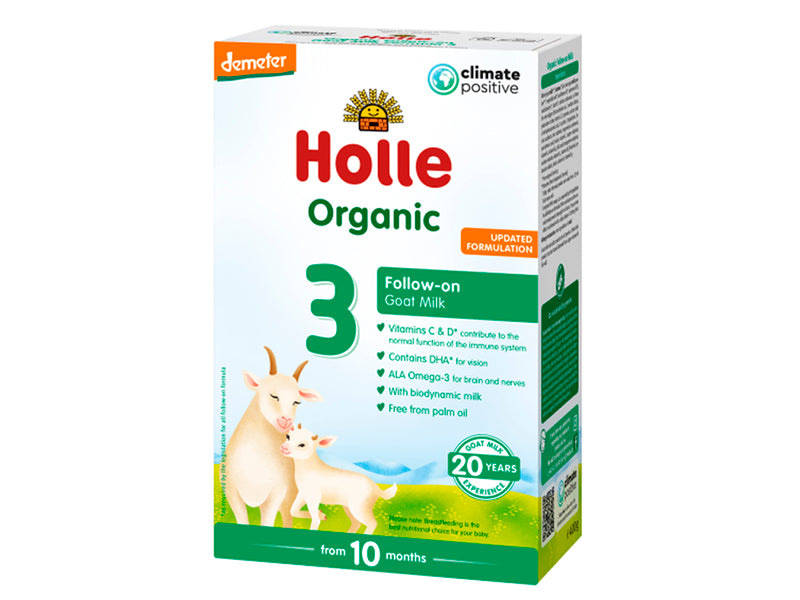 Holle Organic Formula de lapte de capra 3 (10m+) 400g