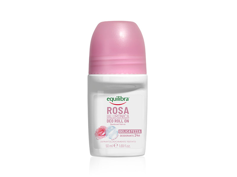 Equilibra Rose Deodorant roll-on anti-perspirant 50ml