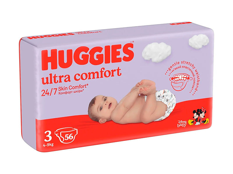 Huggies 3 Ultra Comfort Jumbo 4-9 kg Unisex