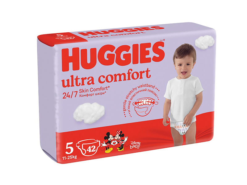 Huggies 5 Ultra Comfort Jumbo (11-25 kg) Unisex