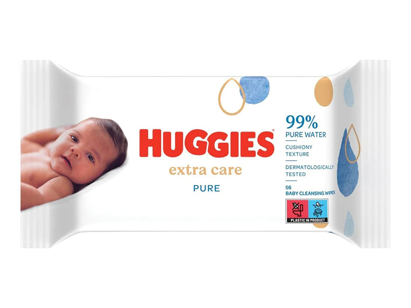 Huggies Servetele umede Pure Extra Care