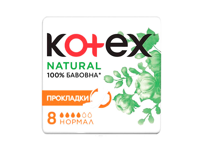 Kotex Absorbante Natural Normal