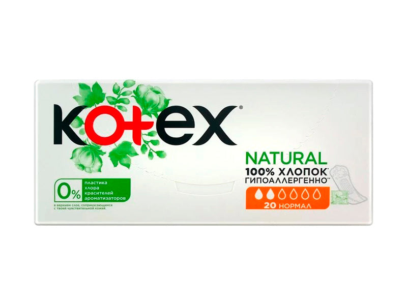 Kotex Natural Normal Liners