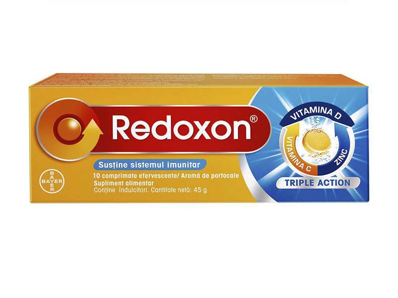 Redoxon comprimate efeverscente 