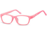 Rama optica Montana K5B-42, pink, din Acetat, p/u copii + husa