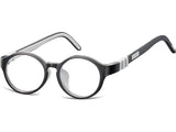 Rama optica Montana K7C Black/Grey, din Acetat, p/u copii + husa