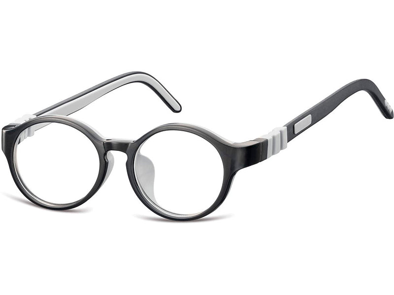 Rama optica Montana K7C Black/Grey, din Acetat, p/u copii + husa