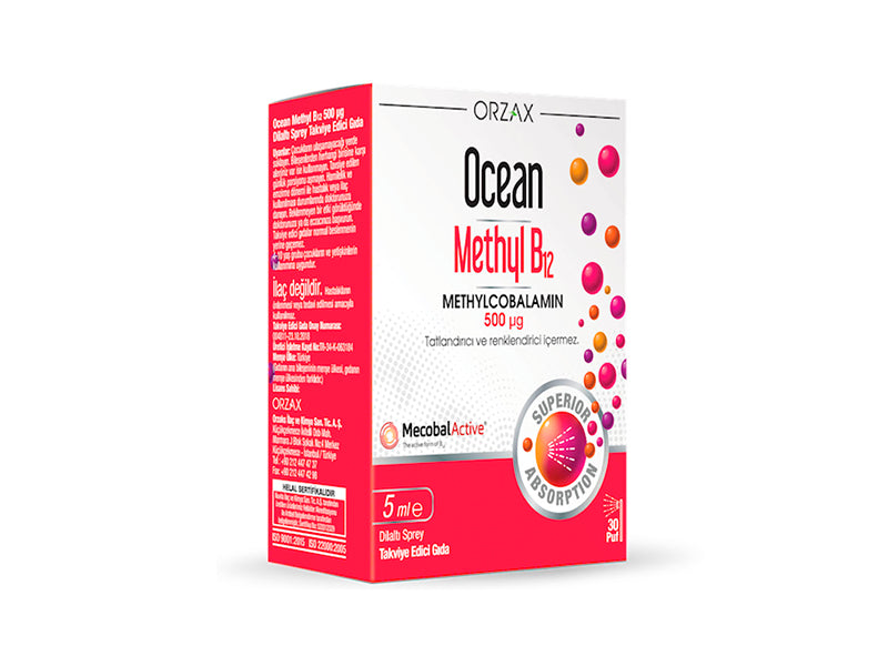 Ocean Methyl B12 500 microg/ spray 5ml