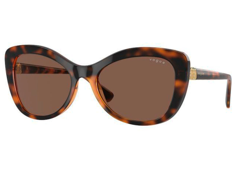 Ochelari de soare Vogue VO5515SB-W65673-55, din Acetat, p/u femei