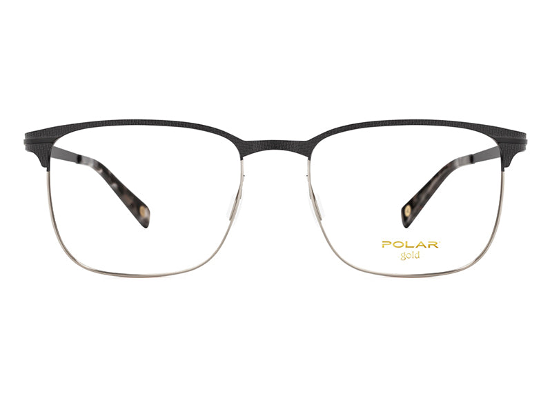 Rama optica Polar Gold 214 col. 86, din Metal, p/u barbati + husa eco