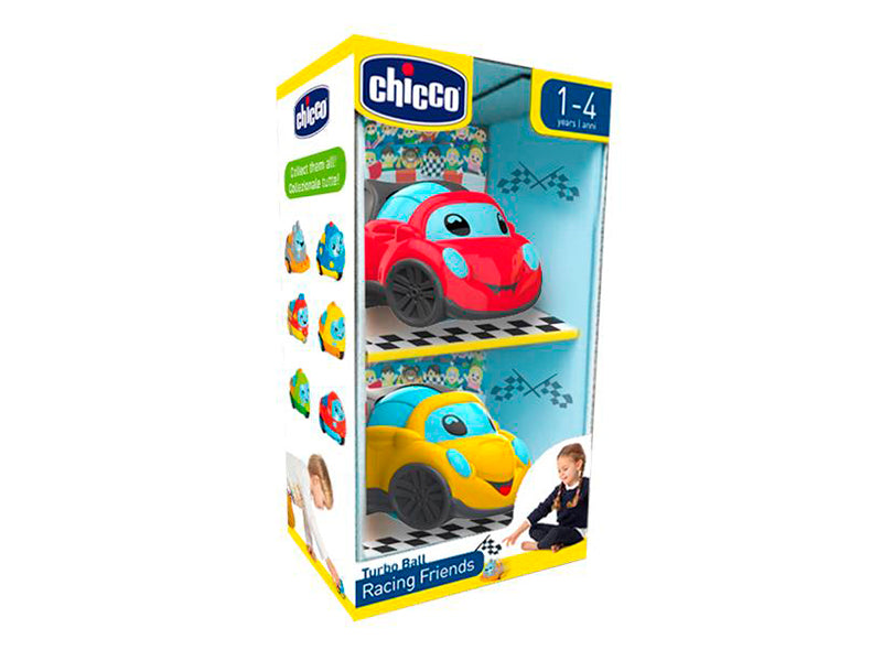 Chicco Jucarie Masini Turbo Ball - Prieteni de curse (2buc) 11013
