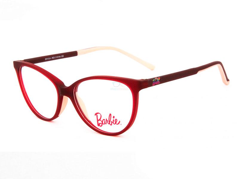 Rama optica BARBIE BBV024 RED 51-16-135, din Acetat, p/u copii