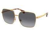 Ochelari de soare Ralph RA4142-9004T5-59, din Metal, p/u femei