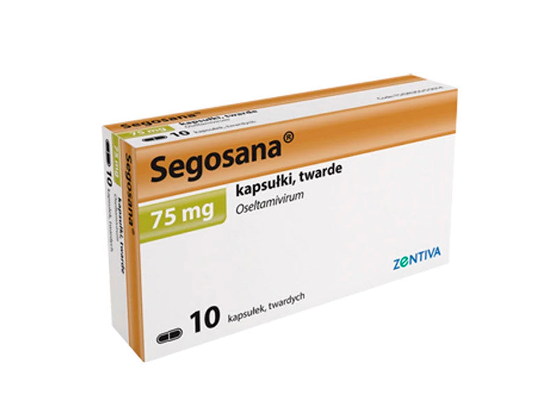 Segosana 75mg caps.