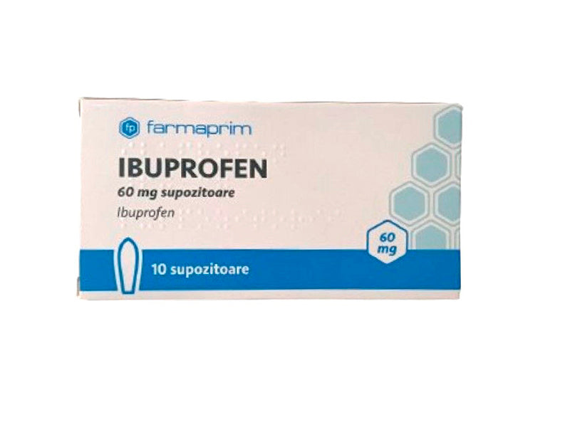 Ibuprofen 60mg sup.