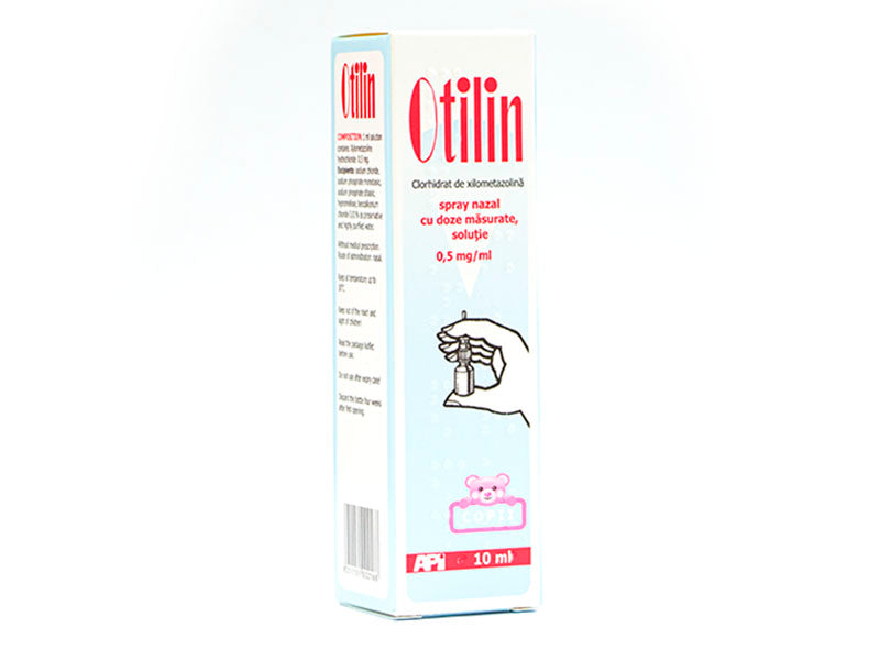 Otilin 0.5mg/ml spray nazal cu doze masurate 10ml