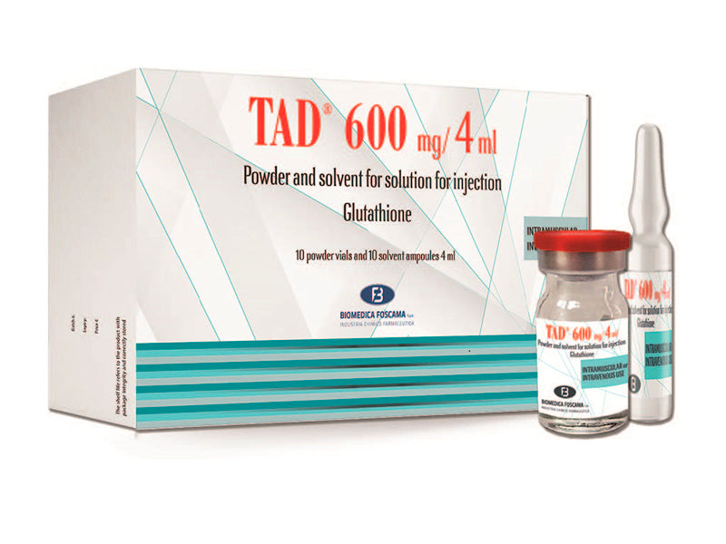 TAD 600mg/4ml pudra+solvent 4ml