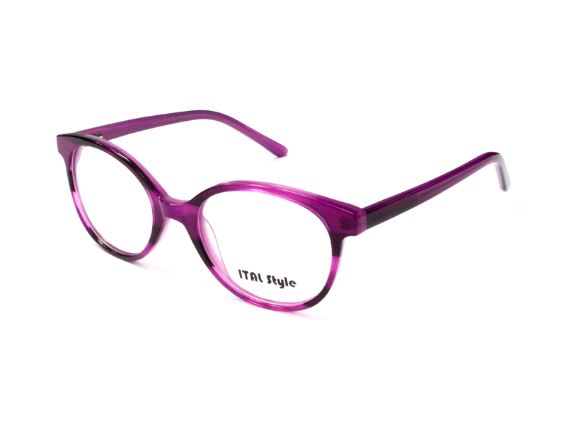 Rama optica Ital Style 2661 C2/violet/47-18-130, p/u femei