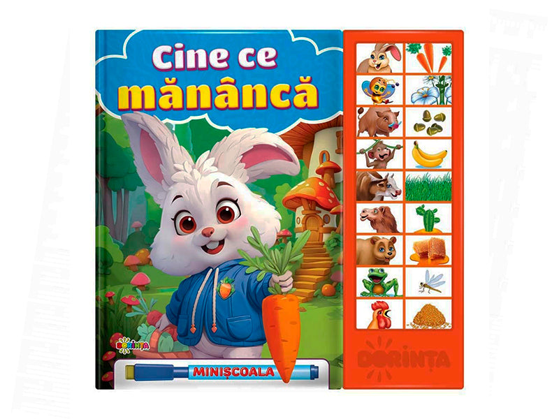 Carte Cine ce mananca c/b