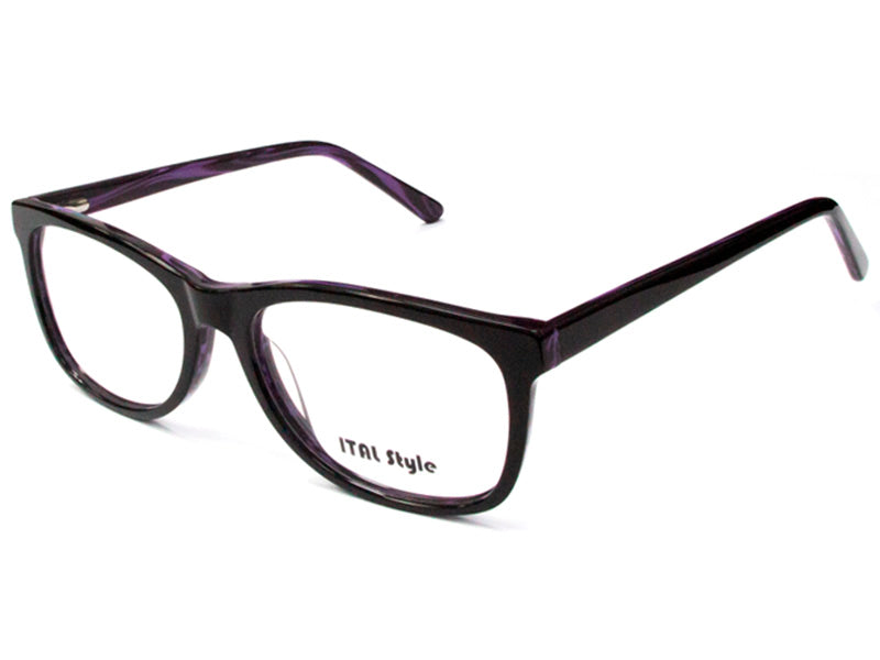 Rama optica Ital Style 2730 C4/negru-violet/53-17-140, p/u femei