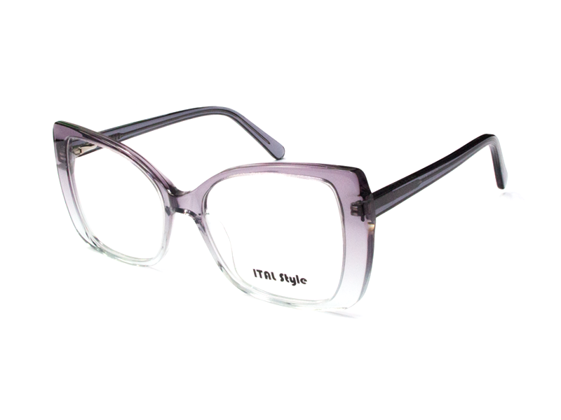 Rama optica Ital Style 2862B C3/gri transparent/52-17-140, p/u femei