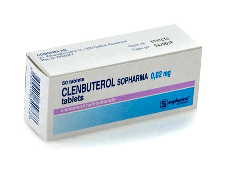 Clenbuterol Sopharma 20mcg comp.