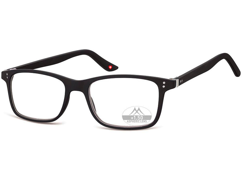 Ochelari de citit Montana MR59 +3.50, black, din Acetat, p/u barbati