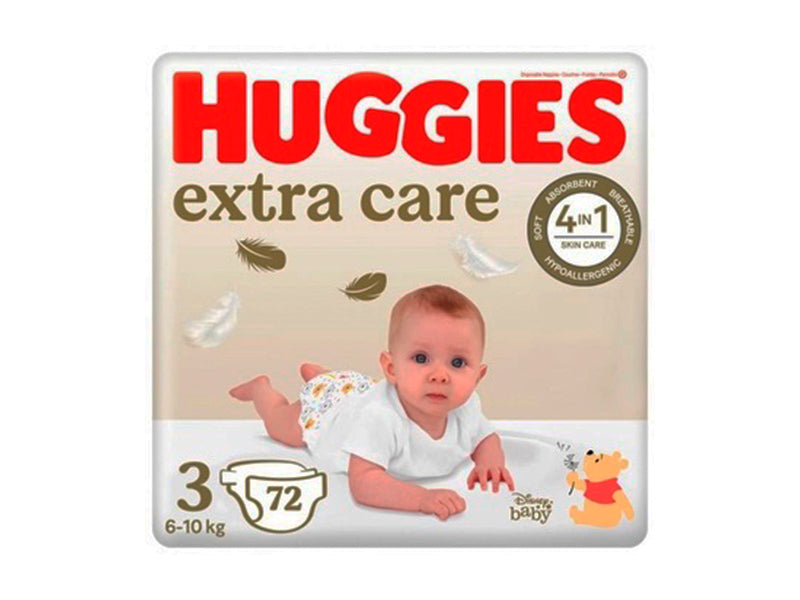 Huggies 3 Extra Care Mega (6-10 kg)