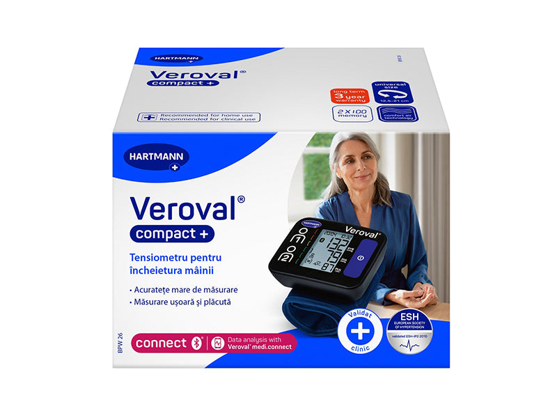 Hartmann Veroval Compact + BPW26 Tensiometru incheietura manii 9252040