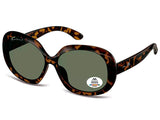 Ochelari de soare Montana MP63E, 2024, shiny turtle, din Acetat, p/u femei +husa