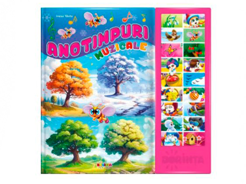 Carte cu sunete Anotimpuri muzicale