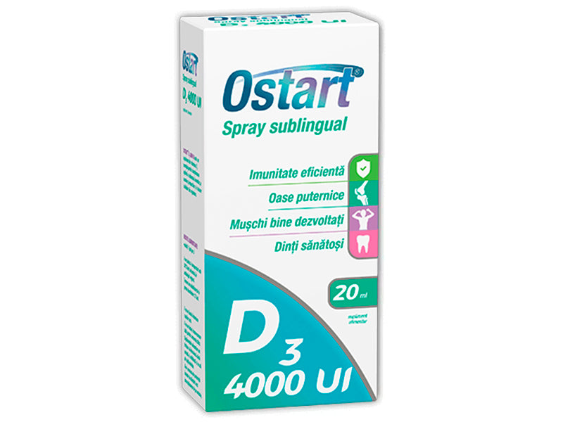 Ostart D3 4000UI spray sublingual 20ml