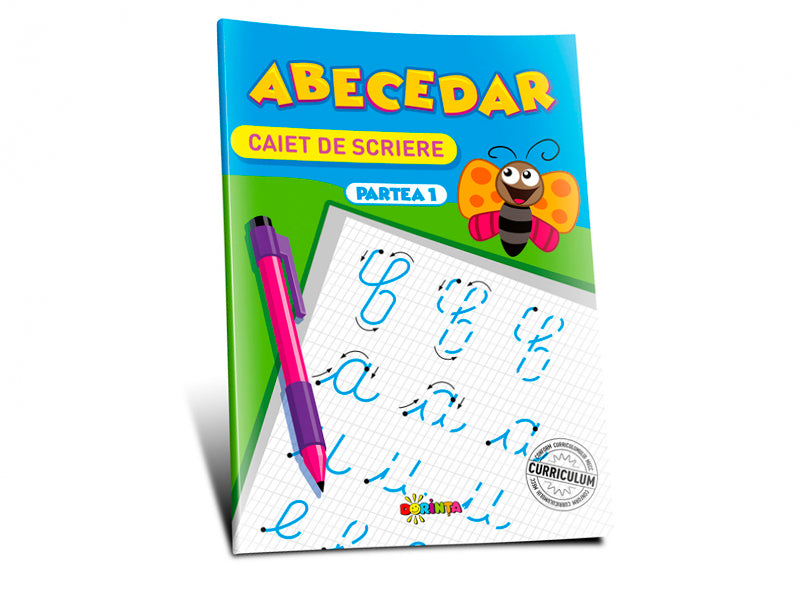Carte Abecedar caiet de scriere partea  1