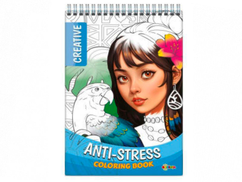Carte Antistress coloring booc creativ